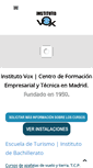 Mobile Screenshot of institutovox.es